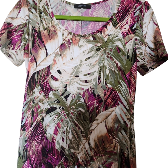 💜3/$20 Mandee leaves dress - Picture 3 of 4